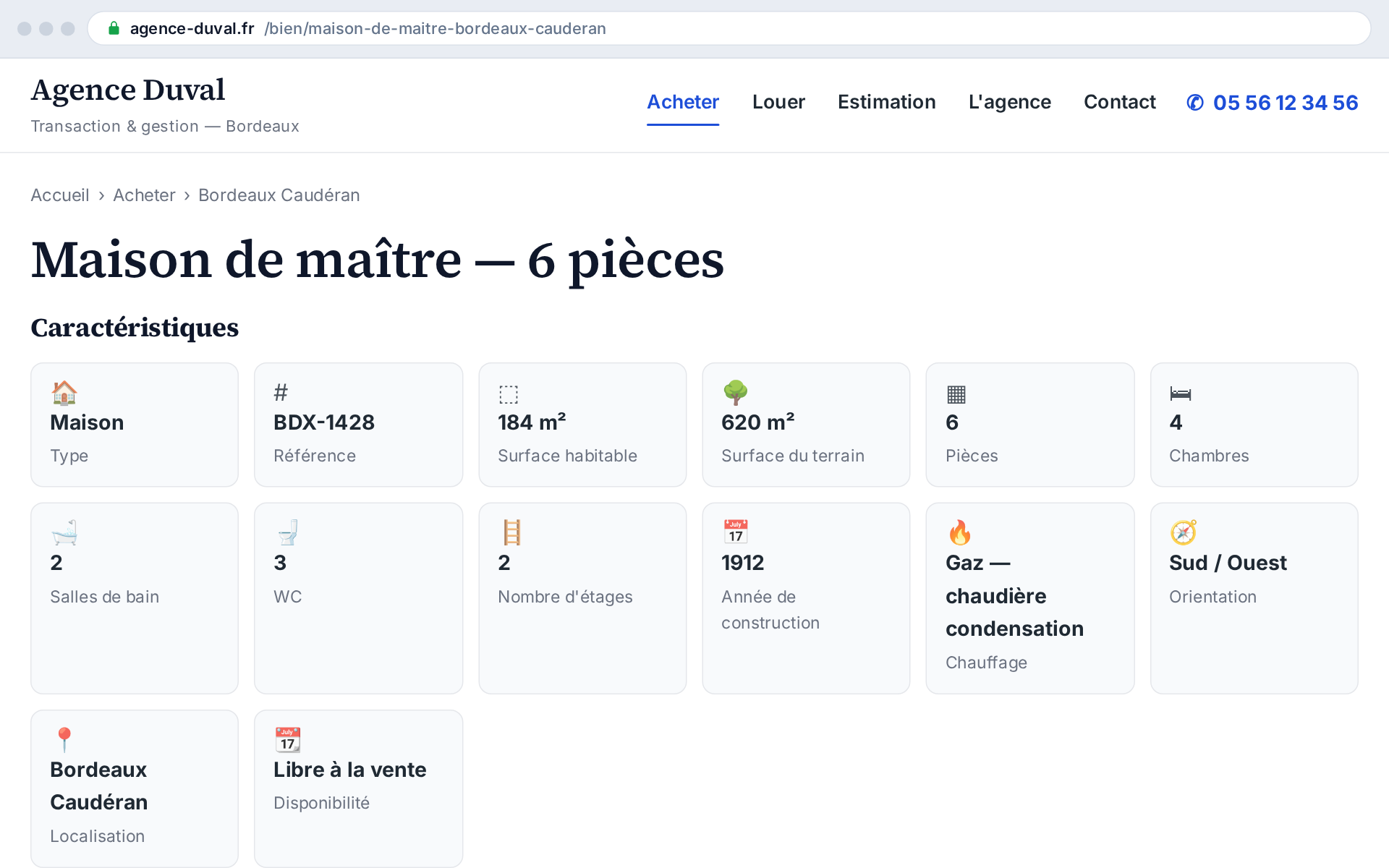Every characteristic from the CRM, cleanly displayed — and never an empty row