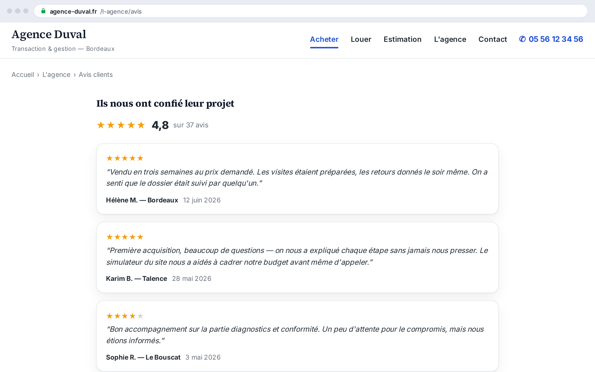 Aggregate rating plus Schema.org markup: the stars can surface all the way into Google
